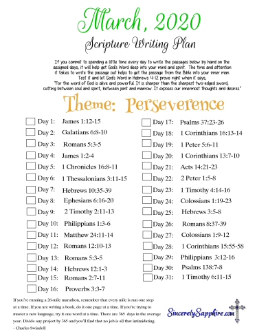 March 2020 scripture writing plan thumbnail