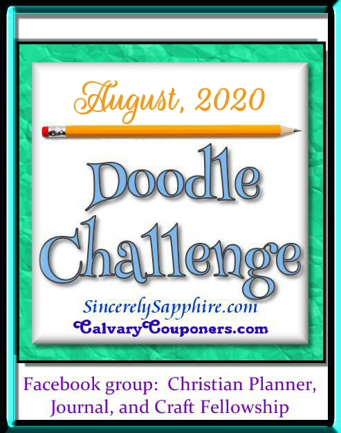 August 2020 doodle challenge header