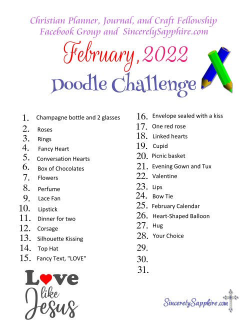 February Doodle challenge thumbnail