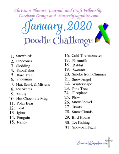 January 2020 doodle challenge thumb