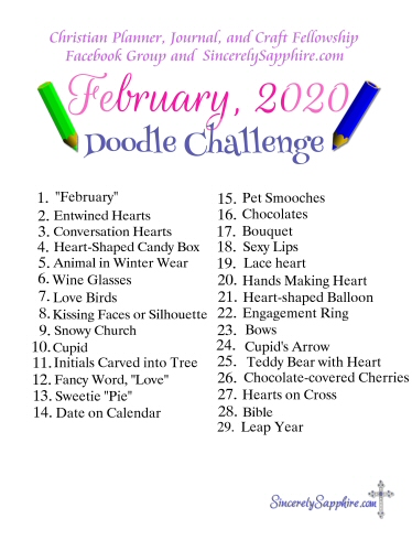 February 2020 doodle challenge thumb